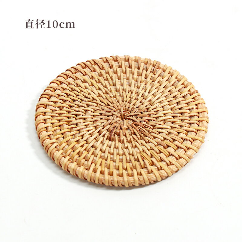 越南老藤編杯墊茶道茶壺墊茶杯墊茶具 鐵壺紫砂壺墊養護墊 6