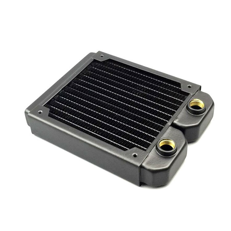 銅製水冷排 120 240 360水冷排薄排  電腦水冷排 G 1/4內牙 水冷系統冷排