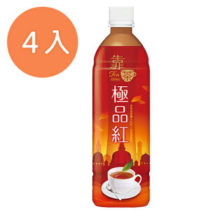 波蜜 靠茶極品紅茶 580ml (4入)/組【康鄰超市】