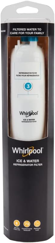 [3美國直購] Whirlpool WHR3RXD1 冰箱濾芯 3號 濾心 2023新包裝 Refrigerator Water Filter 3 $3299
