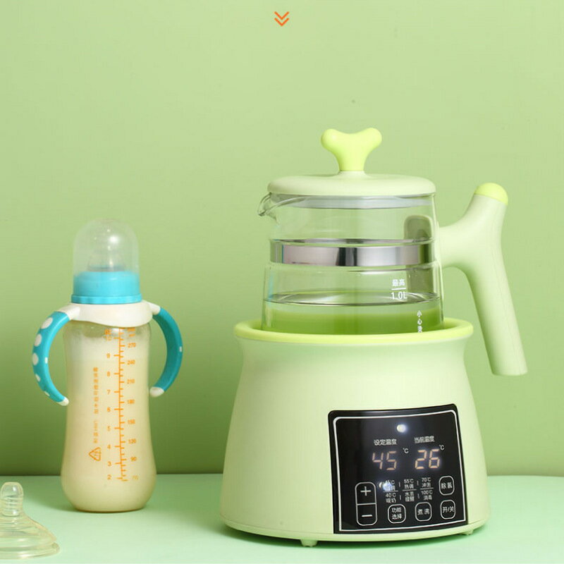 免運開發票 家用調奶器多功能智能恒溫沖奶器嬰兒溫奶暖奶泡奶粉壺110V歐美規-快速出貨