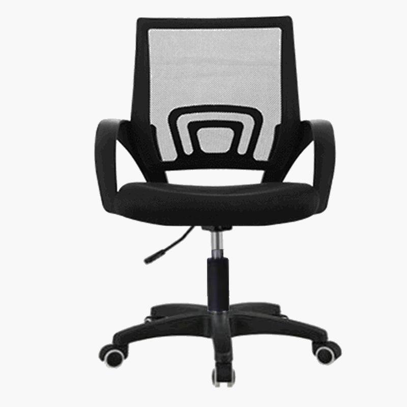 電腦椅 辦公椅 弓形升降旋轉電腦椅 透氣椅子家用職員會議椅