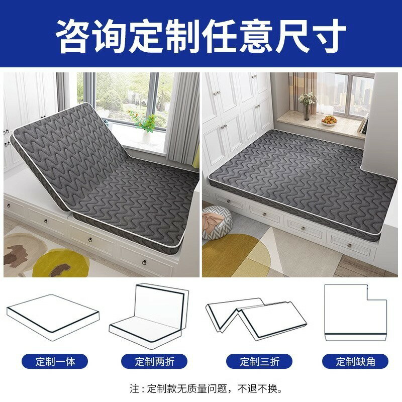 沙發墊 墊子 免運/開票 榻榻米床墊子任意尺寸踏踏米地炕墊訂做椰棕乳膠兒童家用 快速出貨