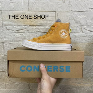TheOneShop Converse RENEW 70s 1970s 黃色 高筒 三星標 電繡 帆布鞋 168615C