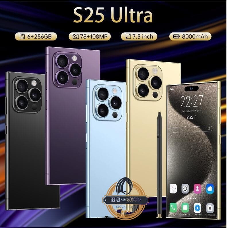 （爆款熱賣）（國際精品）【現貨】智慧手機【新款S25 ULTRA 智慧型手機 】 7.3大屏 內置筆 真八核 4G 5G 雙卡雙待手機