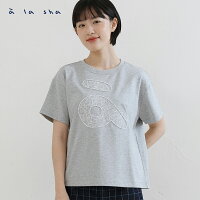 a la sha à特殊繡花舒適T a la sha à特殊繡花舒適T