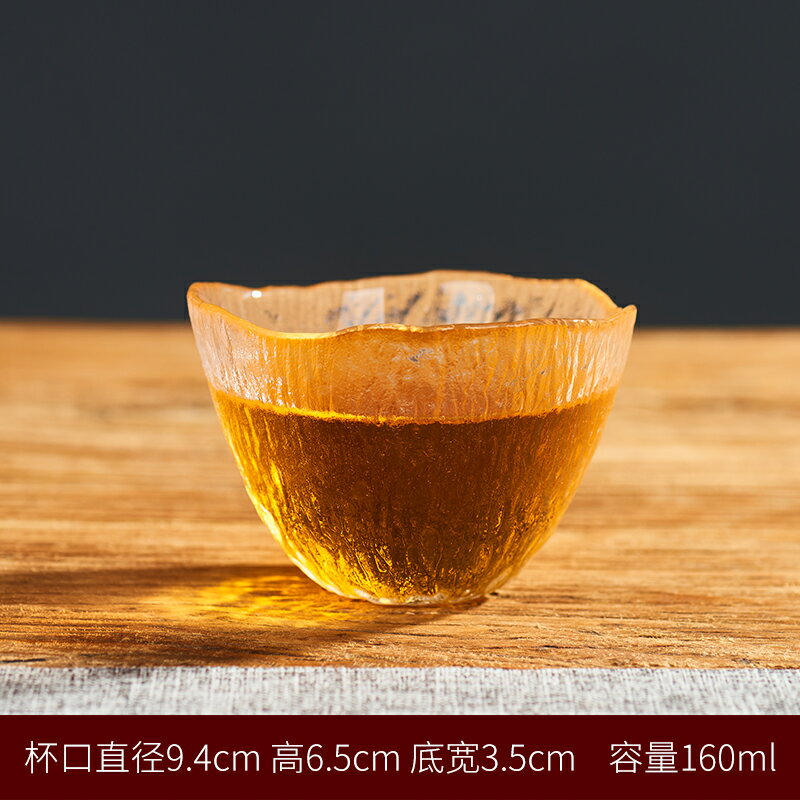 日式冰脈紋主人杯 功夫茶杯耐熱品茶杯獨享品茗杯單配茶具小杯子 5
