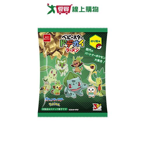 優雅食海苔鹽味厚切點心麵寶可夢60G【愛買】