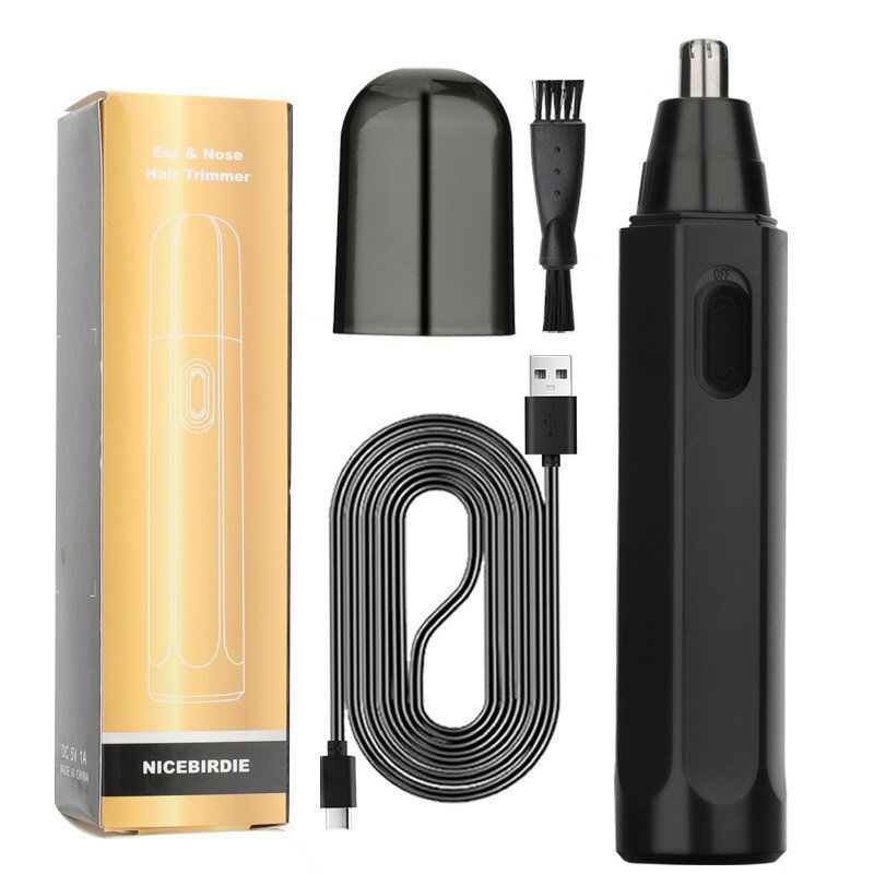 德國精工男士家用電動鼻毛修剪器充電式鼻毛刀TEMU熱賣鼻毛器鼻毛