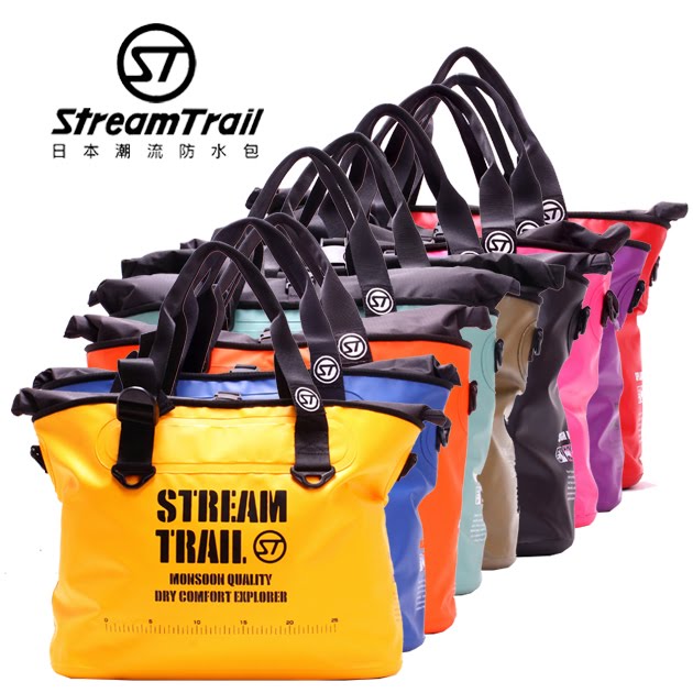日本品牌【Stream Trail】M1.5單肩托特包 戶外 防水包 水上活動 衝浪 游泳 大容量 休閒包 旅行袋