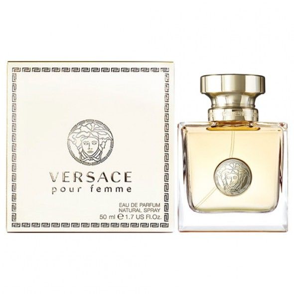 ►單瓶免運◄ 凡賽斯 VERSACE 同名經典女性淡香精 50ML ☆真愛香水★