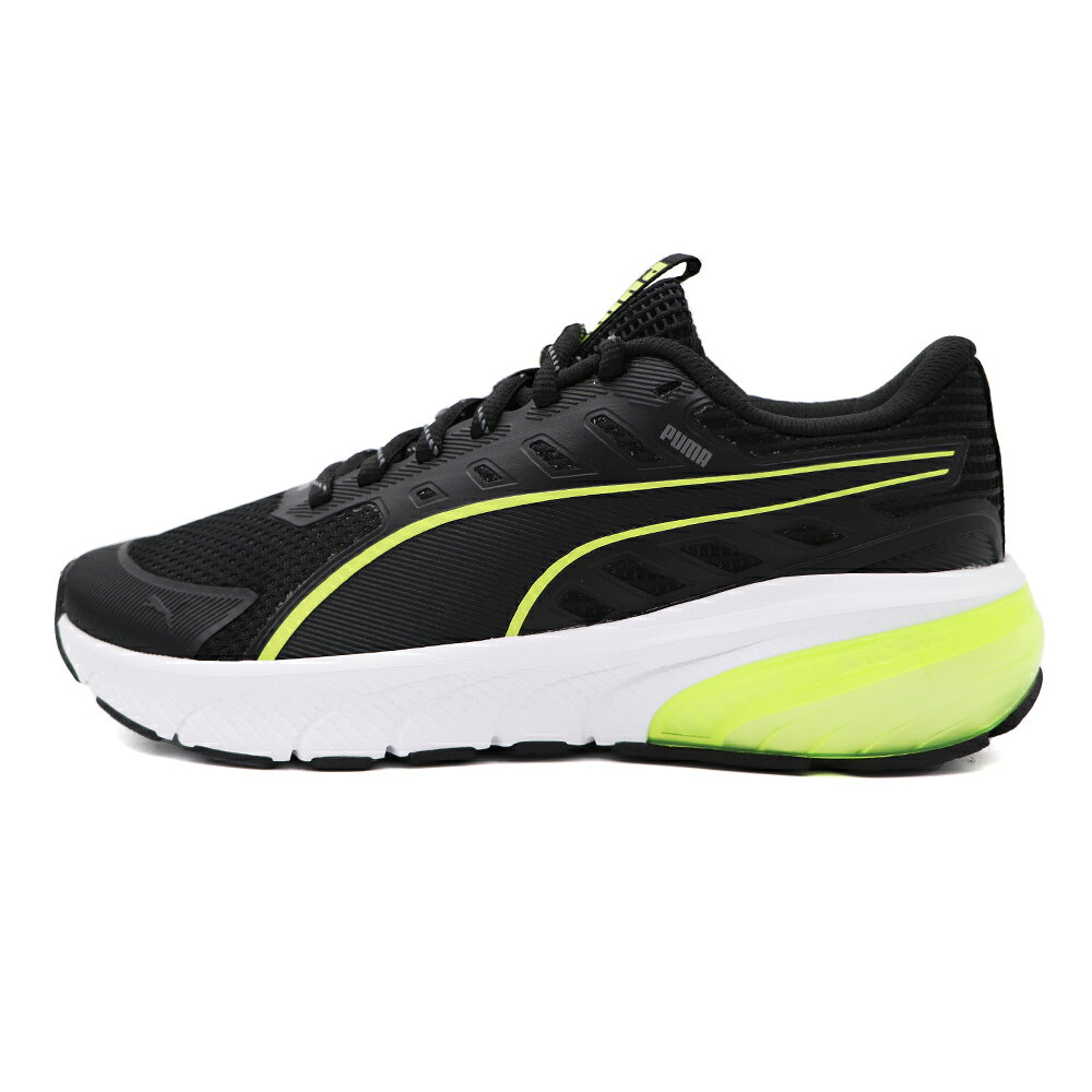 PUMA Cell Glare Jr 鞋帶 運動鞋 大童鞋 黑黃 S1038 (31054103)