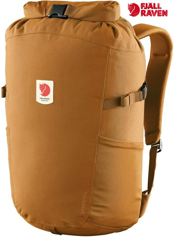 Fjallraven 北極狐 Ulvo Rolltop 23 筆電背包/15吋筆電包 捲收式開口 23311 171 金橘