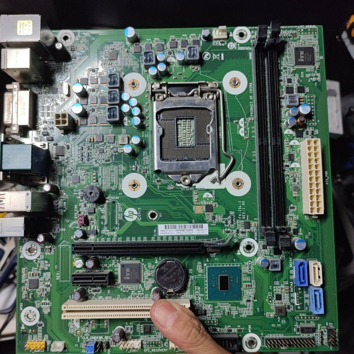 【蝦皮熱賣】HP主機板 FX-ISL-1 支援i5 6500 功能測試完好 電腦升級首選 高效能穩定運作