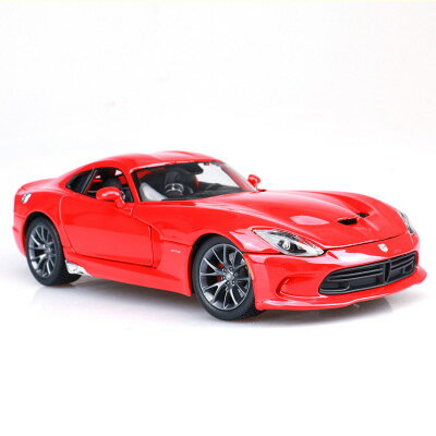 美琪 汽車模型 美馳圖1:18合金車模2013道奇蛇SRT Viper GTS 模擬合金汽車模型