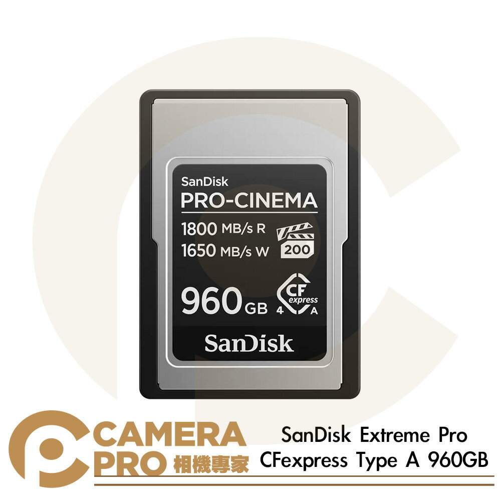 SanDisk Extreme Pro CFexpress Type A 960GB 960G 讀1800MB 公司貨