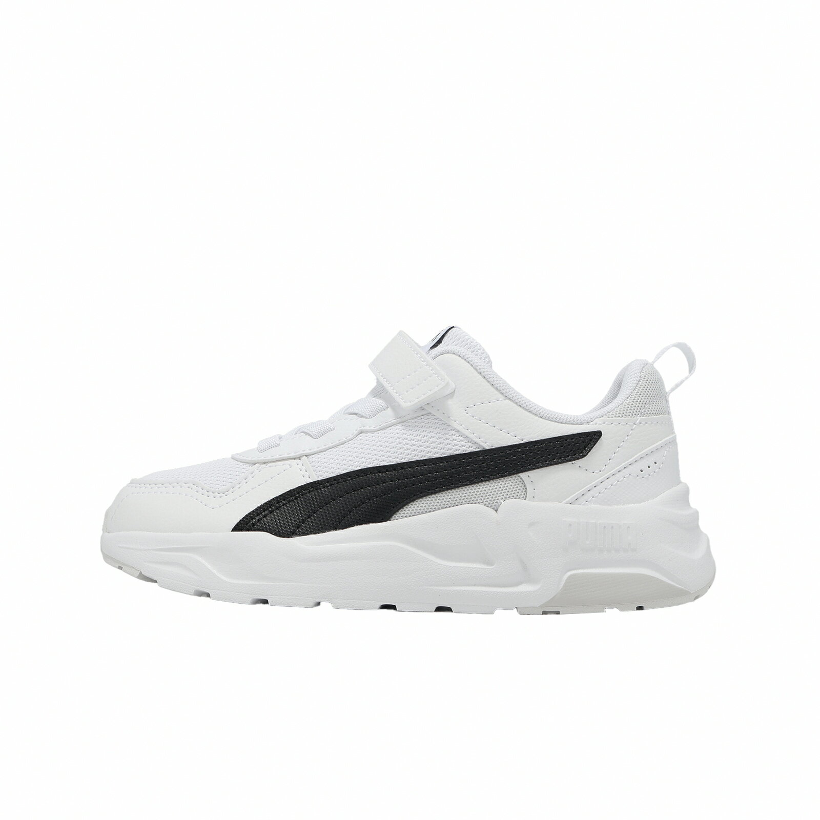 Puma 休閒鞋 Trinity 2 LT AC+ PS 中童 童鞋 白 黑 魔鬼氈 運動鞋 403704-01