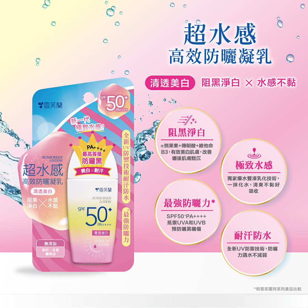 【雪芙蘭】超水感高效防曬凝乳系列45g 官方旗艦店 8