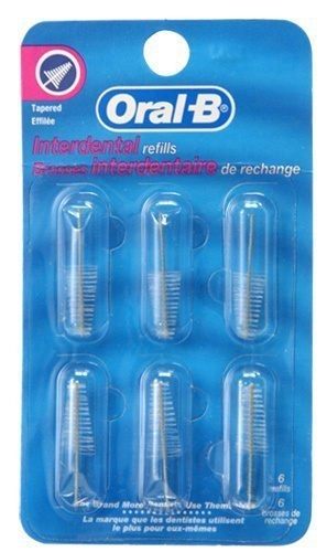 【歐樂B】牙間刷刷頭補充包6支裝(2種可選)