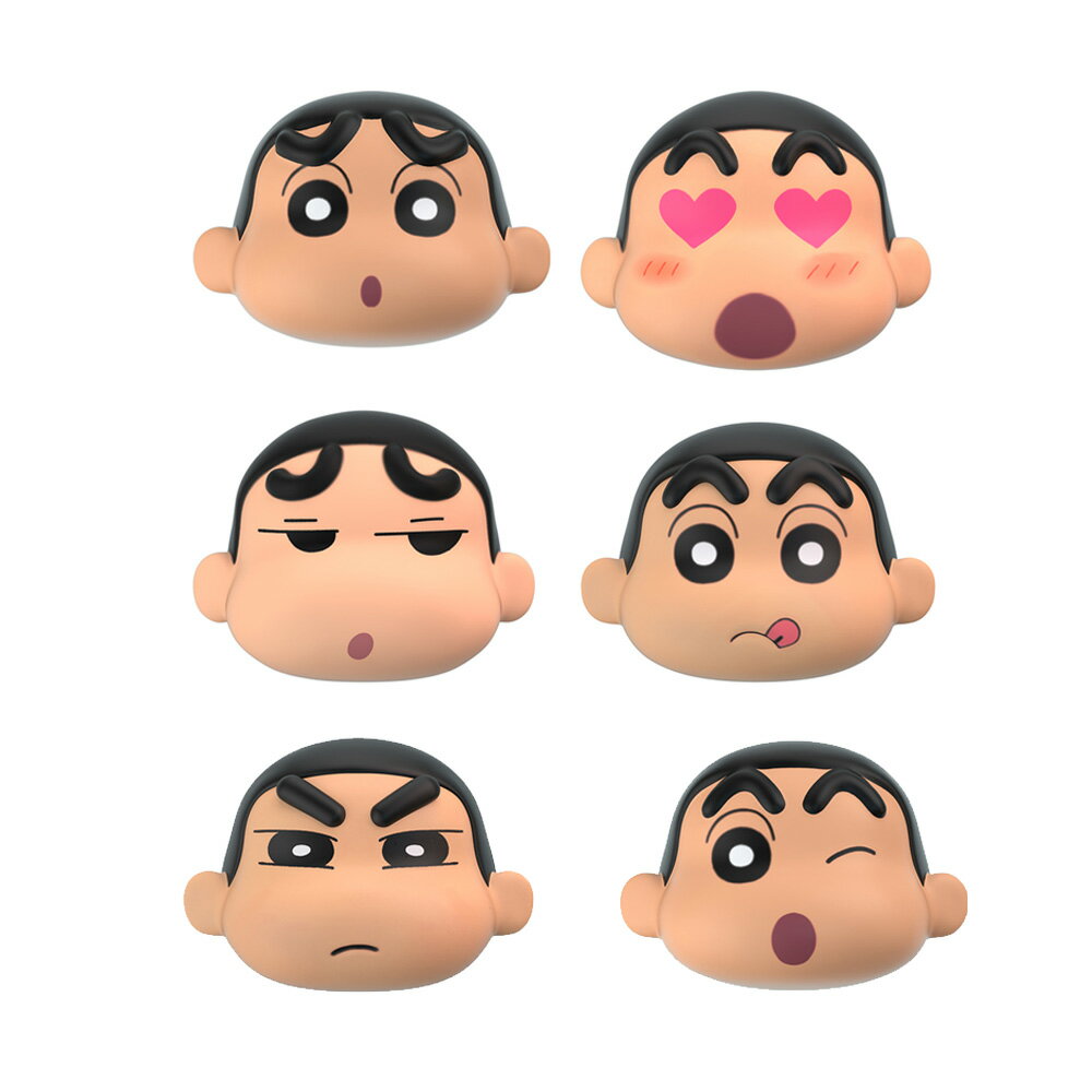 蠟筆小新 創意捏捏樂盲盒 小新表情包系列(款式隨機出貨)【九乘九購物網】