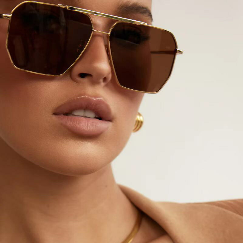 s8324新款雙梁潮流偏光太陽鏡2024歐美時尚ins墨鏡sunglasses