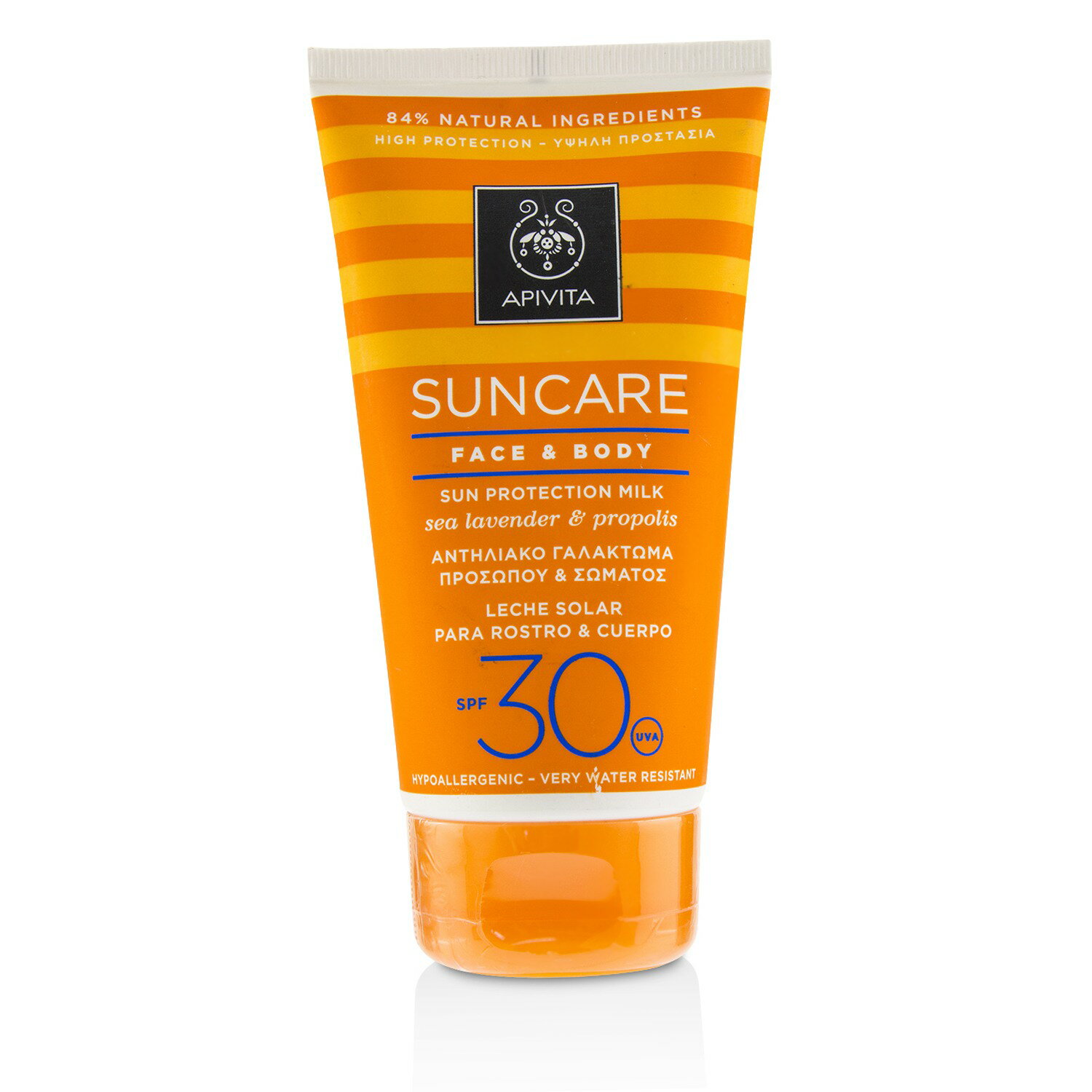 艾蜜塔 Apivita - 臉部及身體防曬乳 SPF 30 蘊含星辰花及蜂膠 Suncare Face & Body Sun Protection Milk SPF 30 With Sea Lavender & Propolis