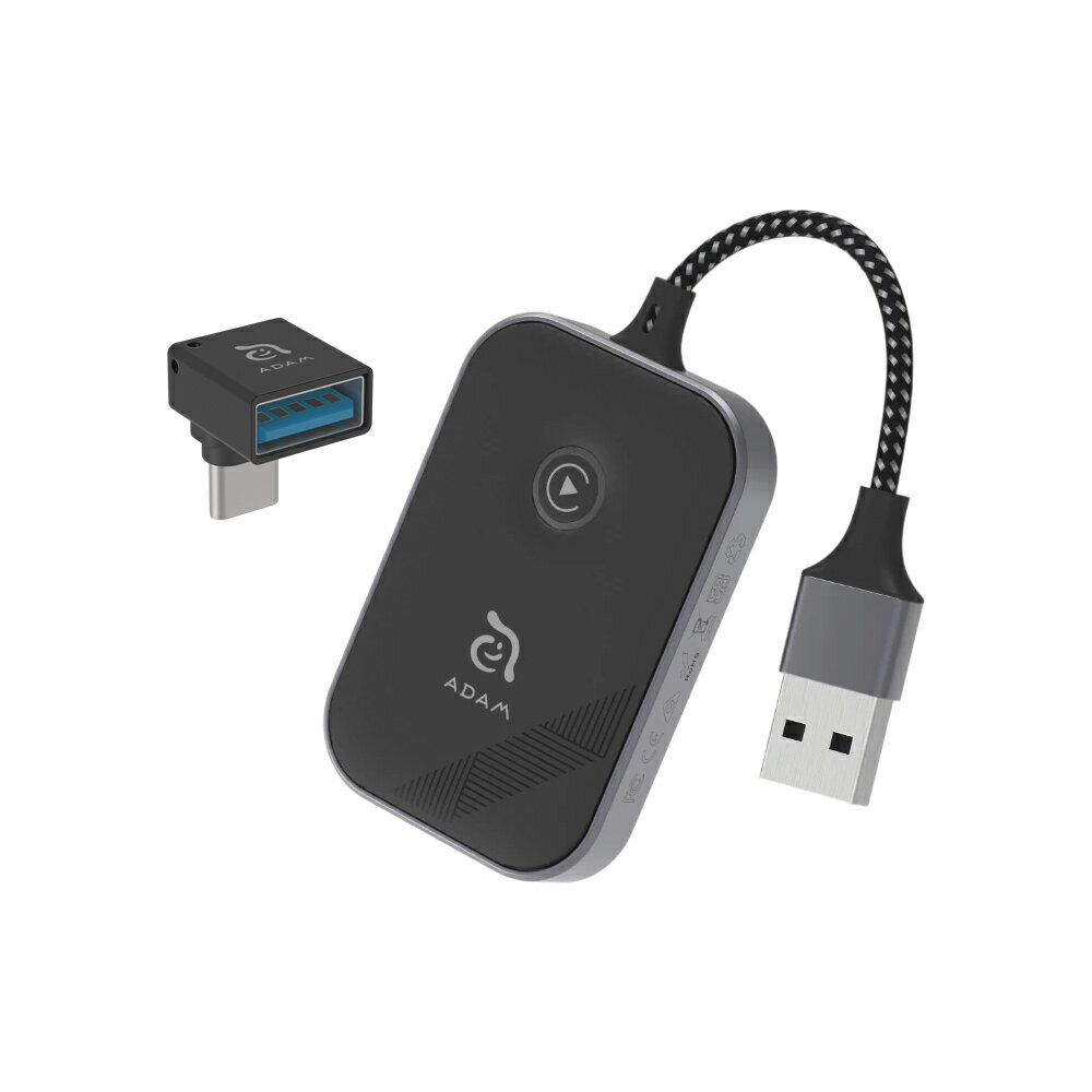 ADAM CarGo CarPlay 無線接收器 iPhone專用 有線變無線 附 USB-A to USB-C 轉接頭