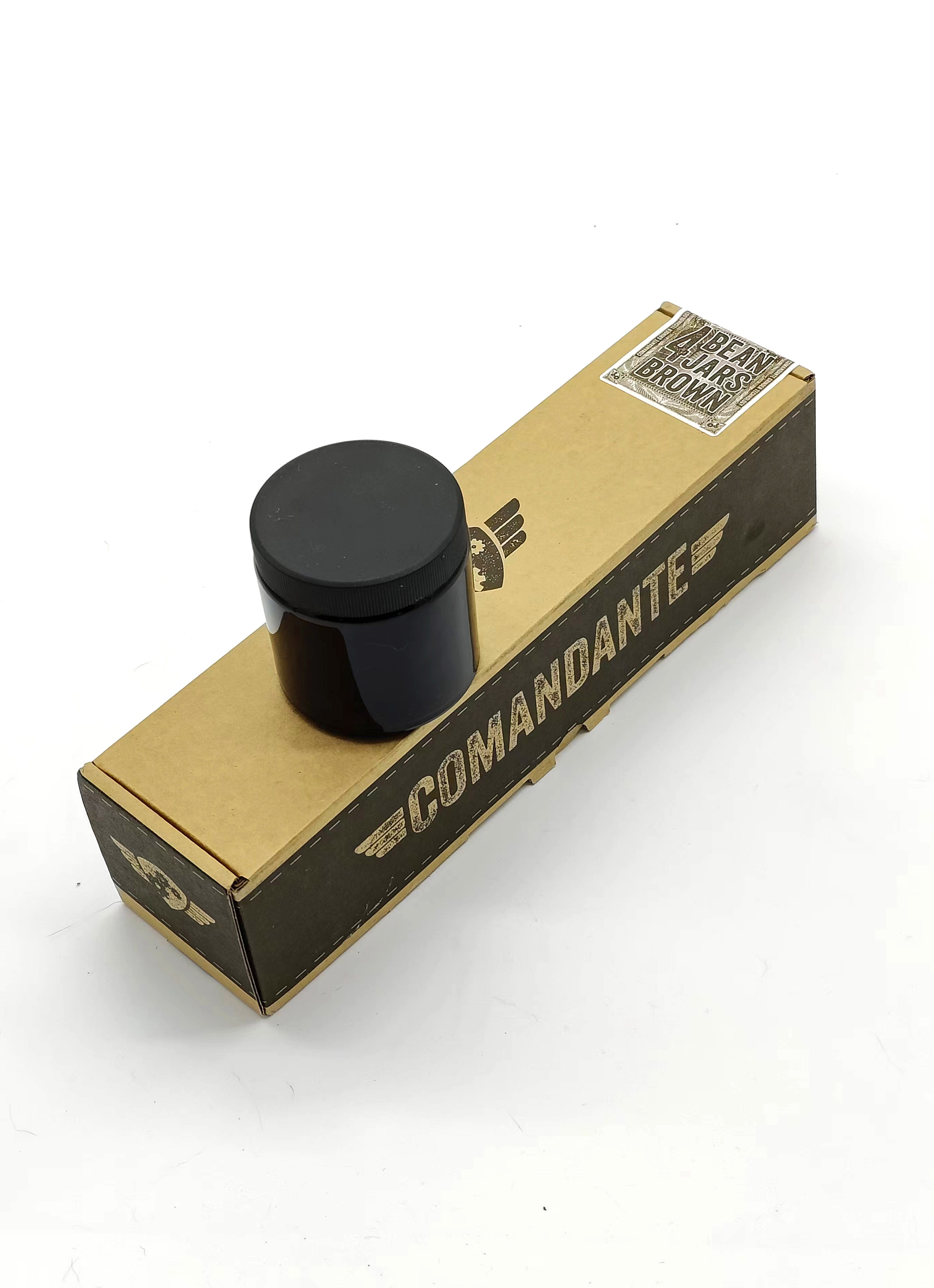 德國司令官 Comandante C40 聚合樹酯 儲豆罐 粉罐 橘 紅 粉 紫色 四色 另有 棕色 透明 玻璃 接粉罐 2