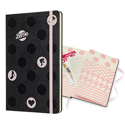 MOLESKINE 芭比限定版筆記本(L)【九乘九購物網】