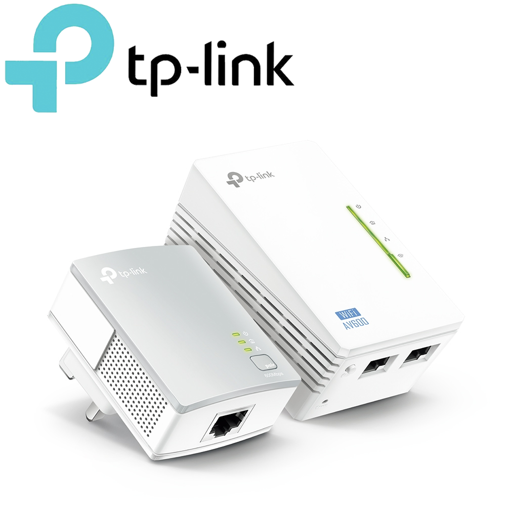 【TP-LINK】TL-WPA4220KIT AV600 Wi-Fi 電力線網路橋接器雙包組【三井3C】