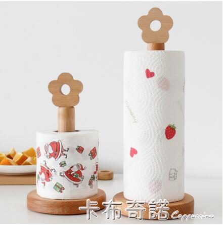 廚房紙巾架免打孔用紙掛架立式卷紙置物架懶人抹布保鮮膜收納架子 99購物節