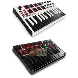 ::bonJOIE:: 美國進口 白色款、黑色款 Akai MPK mini MKII MIDI 二代新版 音樂鍵盤 MPKmini MK2 Keyboard Key 控制鍵盤 鍵盤 樂器