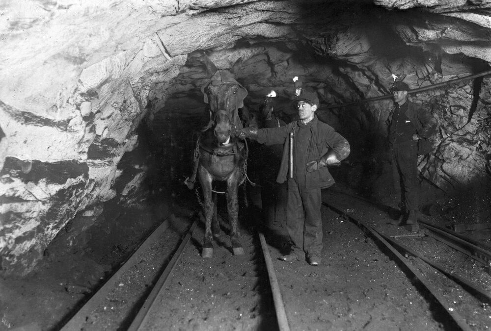 Posterazzi: Pennsylvania Coal Mine Na Young Leader And A Driver With A ...