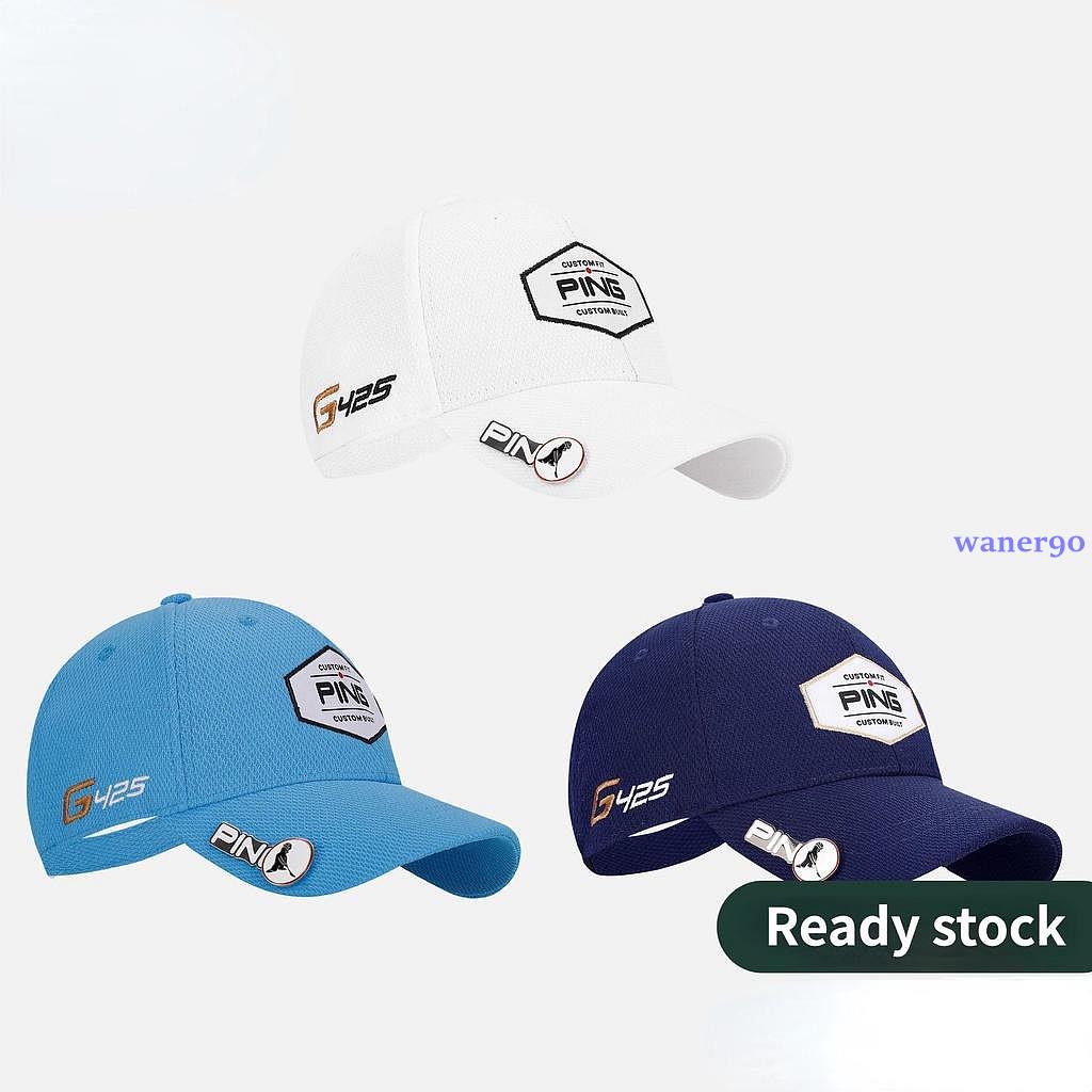PING 高爾夫男女運動球帽 男士Golf速乾帽子休閒遮陽帽運動用品
