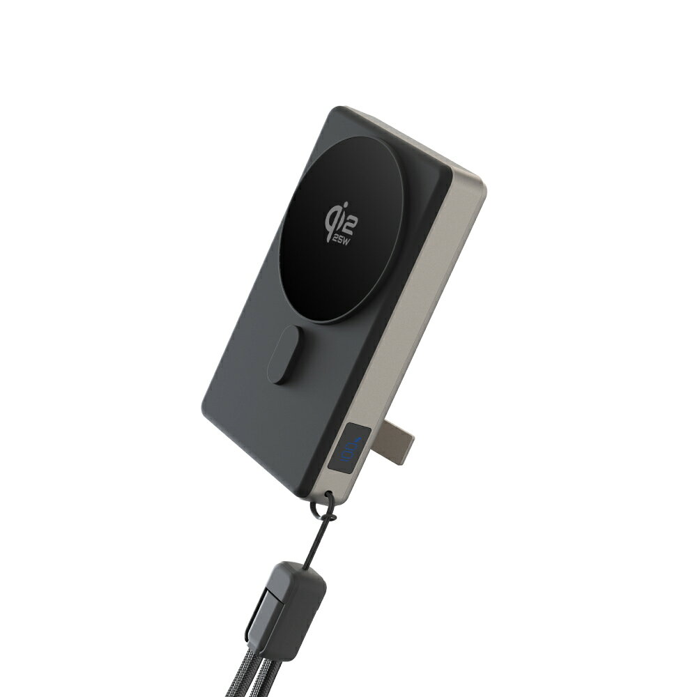 ThunderShield 行動電源 固態電池 無線25W／有線PD45W 快速充電 0