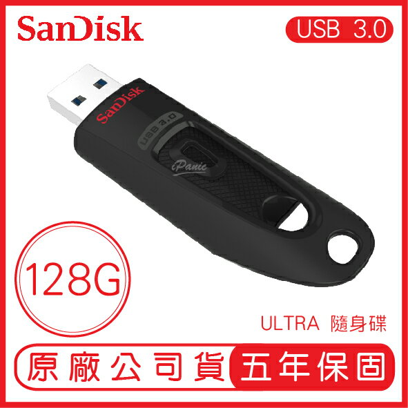 SANDISK 128G ULTRA CZ48 USB3.0 100 MB 隨身碟 展碁 公司貨 閃迪 128GB【APP下單最高22%點數回饋】