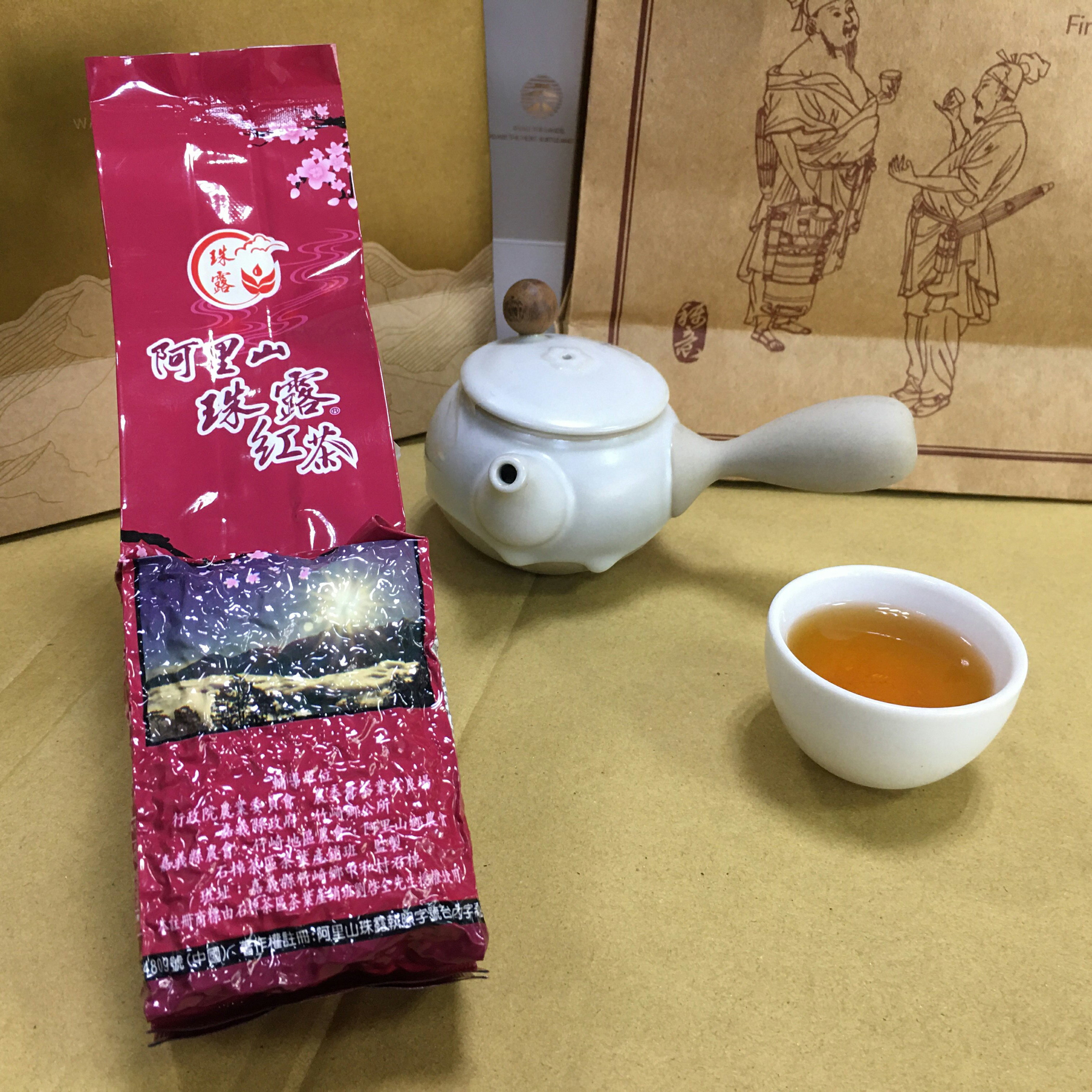 阿里山珠露球狀紅茶 150g/包