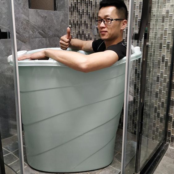 浴桶成人摺疊塑料加厚家用全身泡澡兒童超大洗澡桶泡澡桶浴缸浴盆 七號小鋪 Rakuten樂天市場