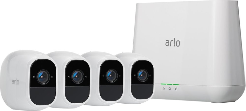 Arlo Pro VMS4430 - Video server + camera(s) - wireless - 802.11n - 4 camera(s)