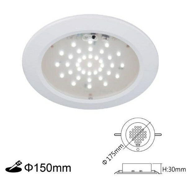 舞光 LED-28001R1 緊急停電照明嵌燈 停電照明 15公分崁燈 LED崁燈 可改吸頂式【領券滿額再折千12/31止】 1