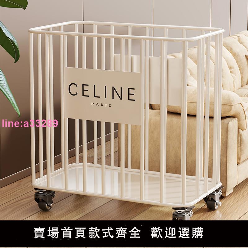 瑜伽墊收納家用落地帶輪可移動健身器材夾縫收納筐運動工具置物架