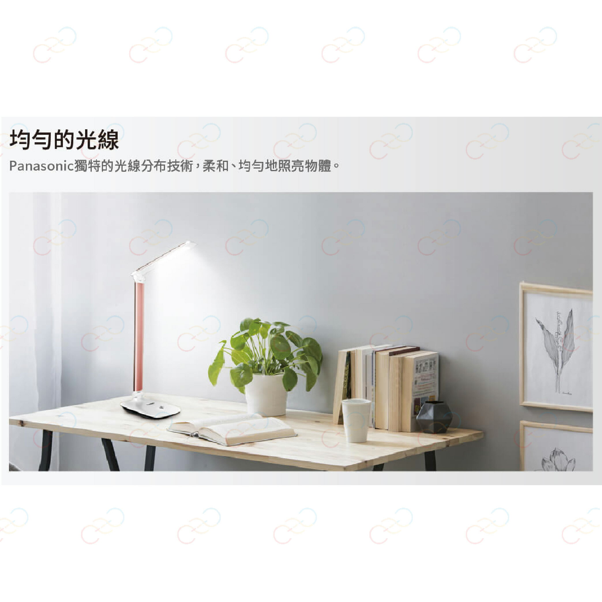 Panasonic 國際牌 M檯燈 調光調色 無藍光 HH-LT0617P09 書桌燈 辦公燈 (A Light) 3