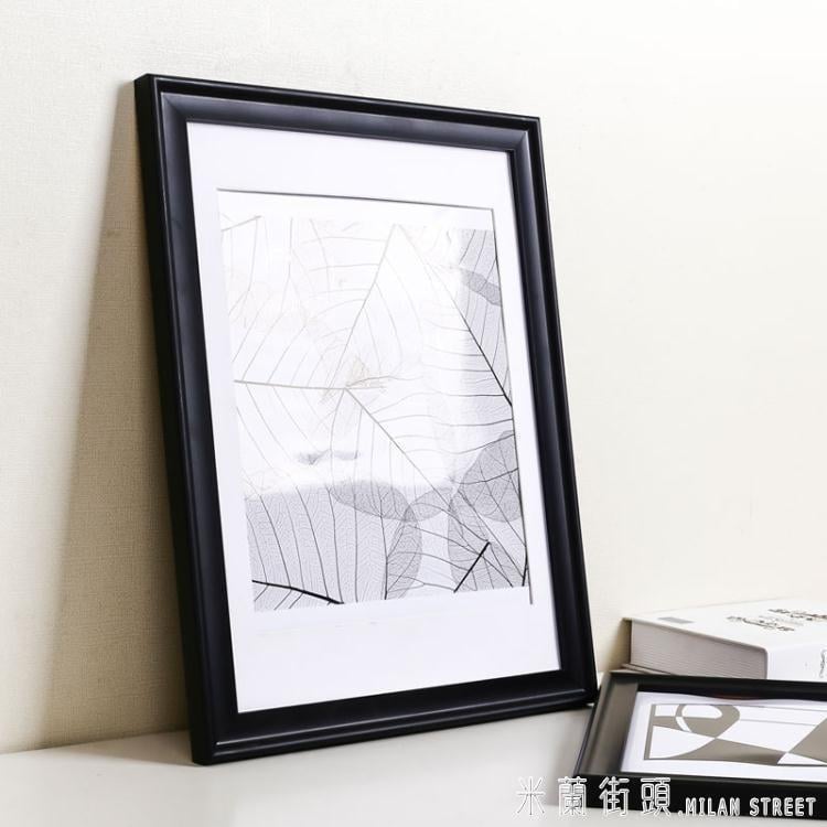 【可開發票】實木歐式相框掛牆20 14 16 18 24 30 32寸 4K 8k開A3拼圖裱畫框A4YDL 1