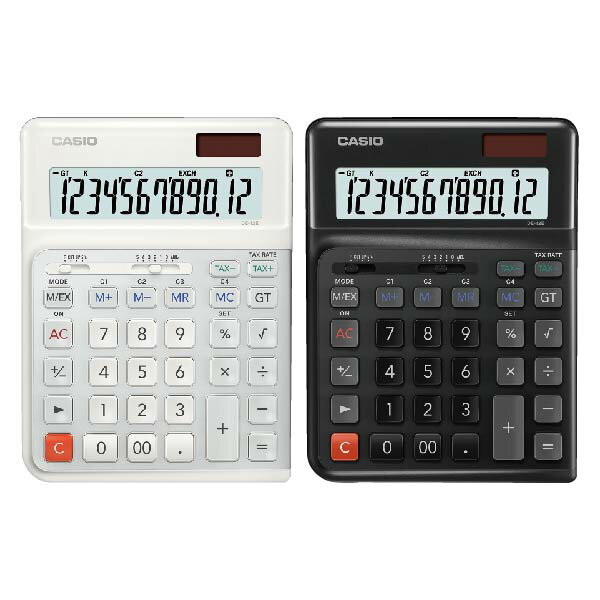 CASIO 卡西歐 人體 工學 耐用型 12位 計算機 /臺 DE-12E
