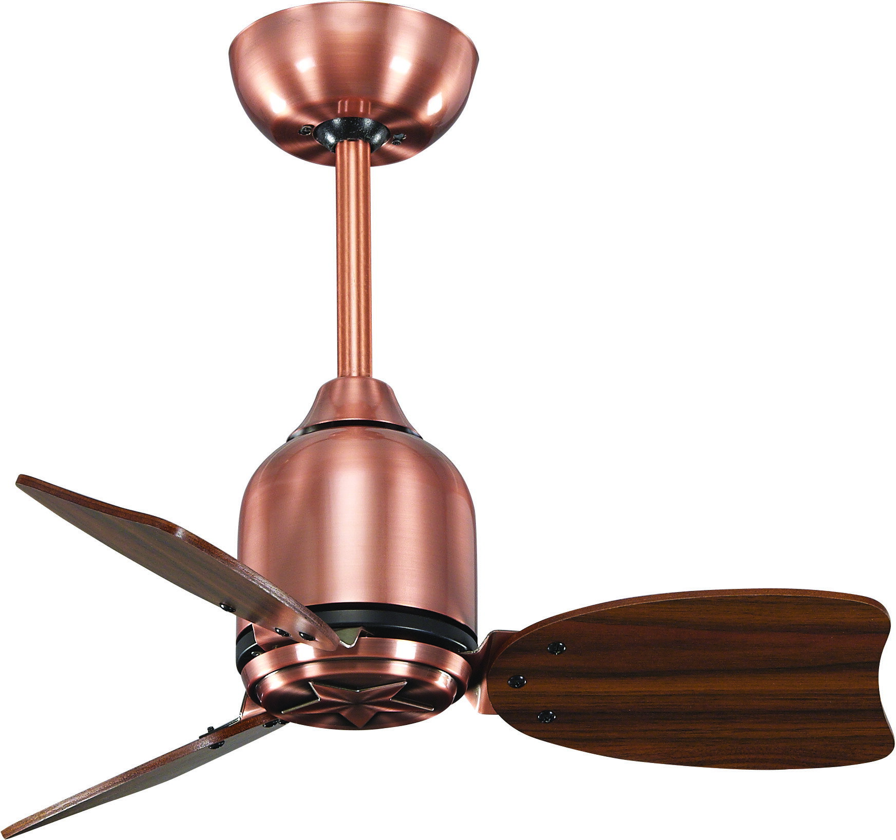 穩帝仕-鹿兒島-25吋BLDC直流無刷吊扇/亮紅古/18095B