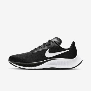 Nike W Air Zoom Pegasus 37 [BQ9647-002] 女鞋 慢跑 運動 輕量 緩衝 黑 白