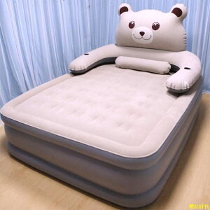 【進口優品】充氣床墊加高家用雙人自動卡通龍貓床便攜式單人加厚戶外衝氣墊床