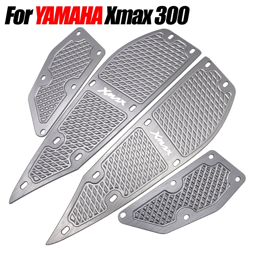 雅馬哈 xmax250 XMAX 300 改裝 CNC鋁合金 腳踏墊 腳踏板 防滑腳墊 護墊 踏墊