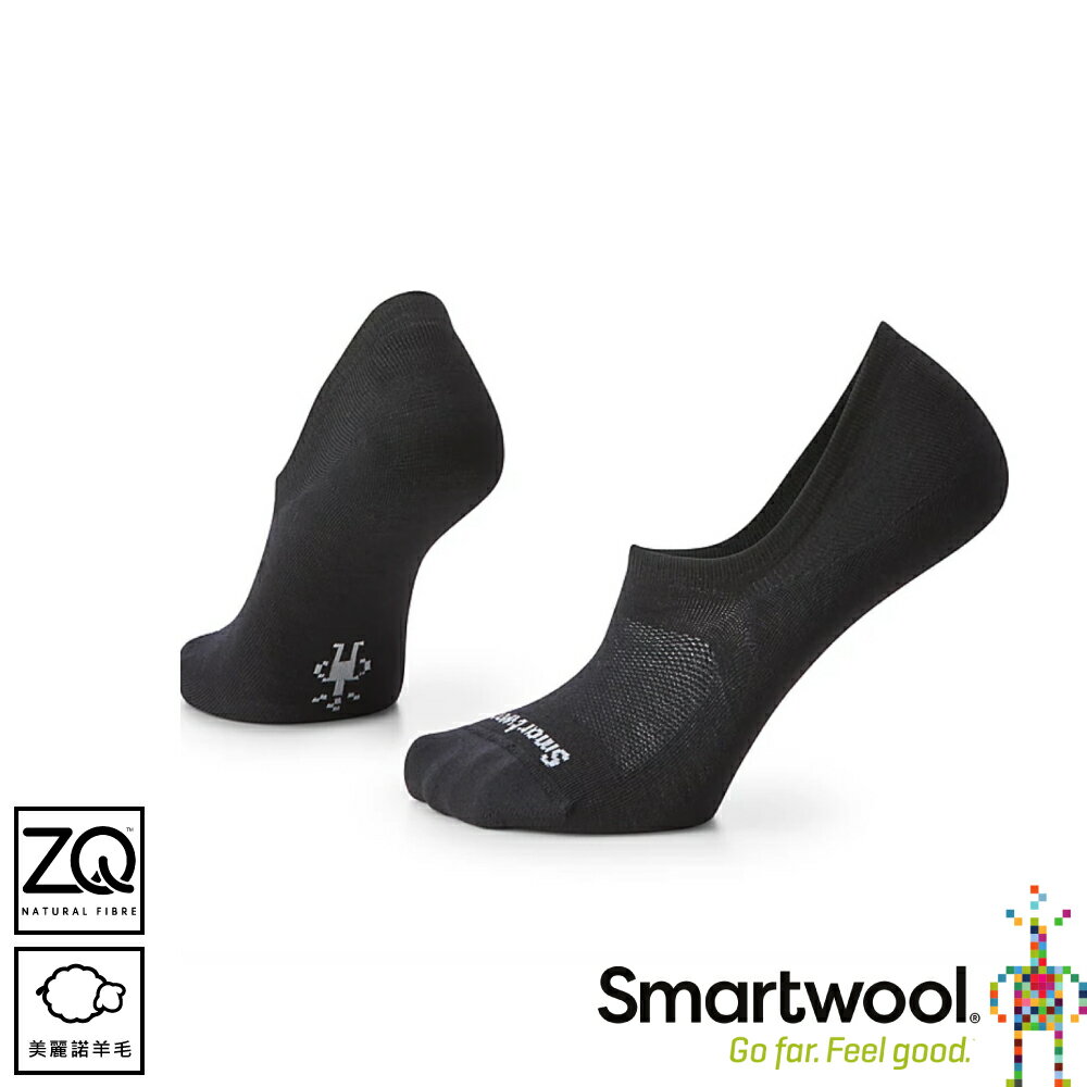 【SmartWool 美國 女隱形襪《黑》】SW001726/登山/羊毛襪/運動襪/戶外襪/機能襪