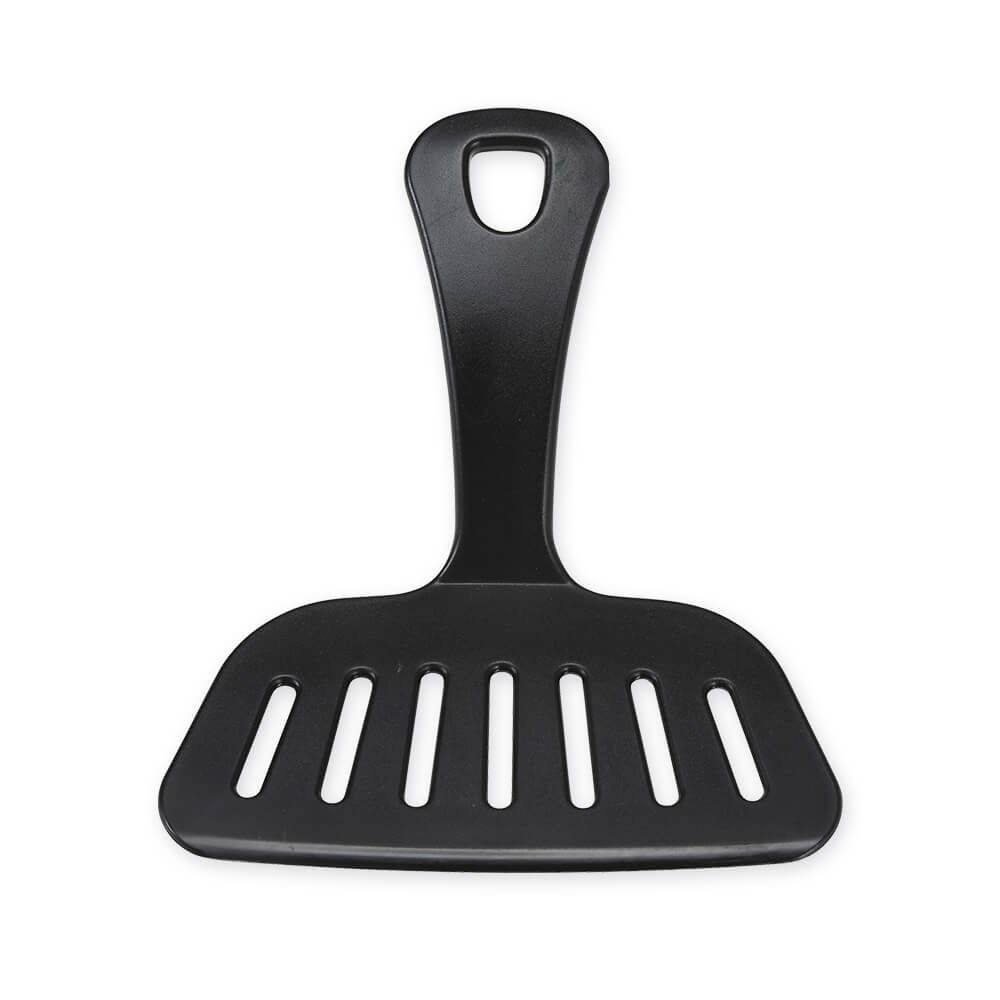 asdfkitty*貝印 日本製 好翻面 有洞寬鍋鏟-煎魚鏟/大阪燒煎鏟/不沾鍋專用鏟/琺瑯鑄鐵鍋專用鏟